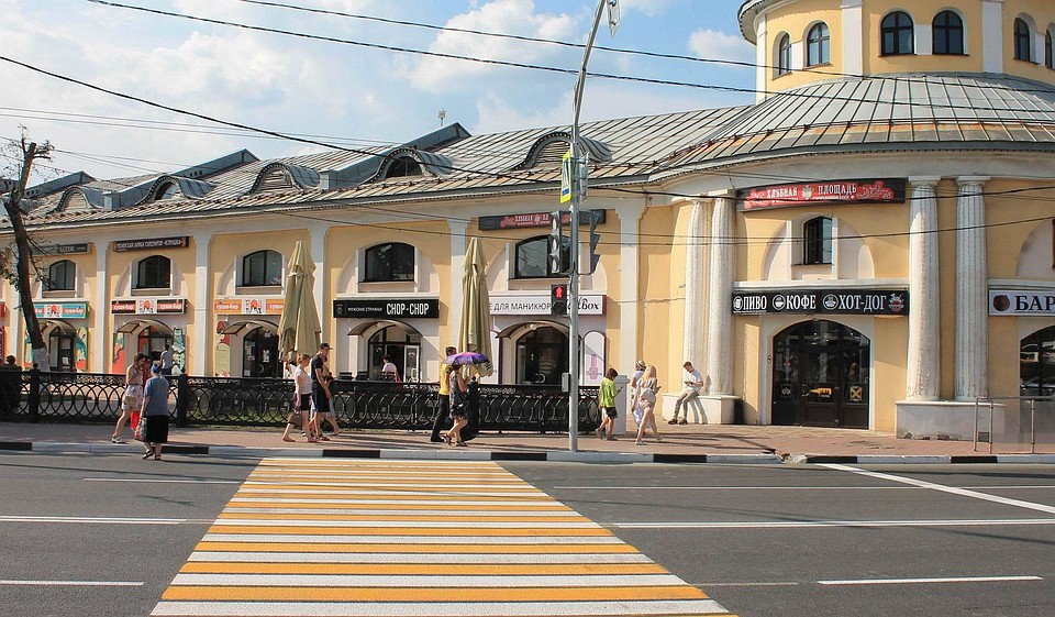 Сразу за этим переходом будет начинаться временно перенесенная остановка