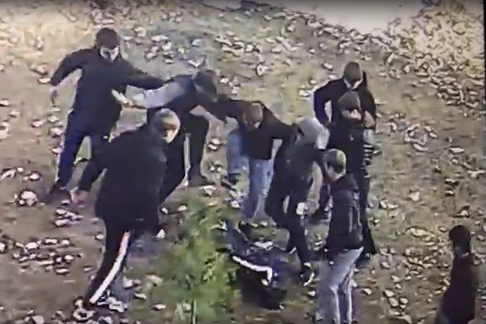 Момент нападения