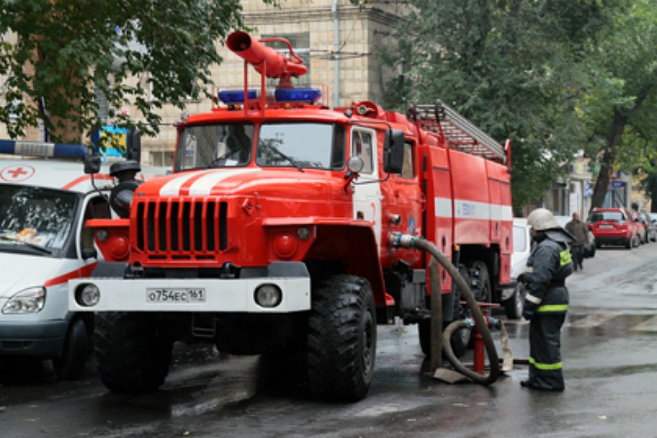 Во время пожара никто не пострадал