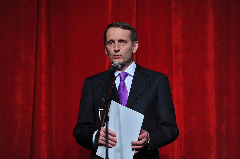 Глава СВР Сергей Нарышкин