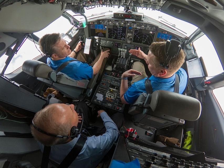 Пилоты провели 120 тестовых полетов на Boeing 737 MAX, используя усовершенствованную MCAS.