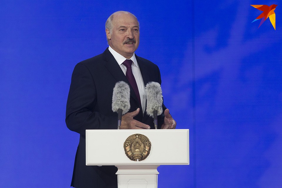 Лукашенко выступает с ежегодным посланием к белорусскому народу и Национальному собранию