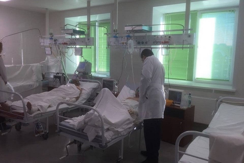 Пожары в Забайкалье, число пострадавших возросло до 29 человек. Фото: пресс-служба министерства здравоохранения Забайкальского края.