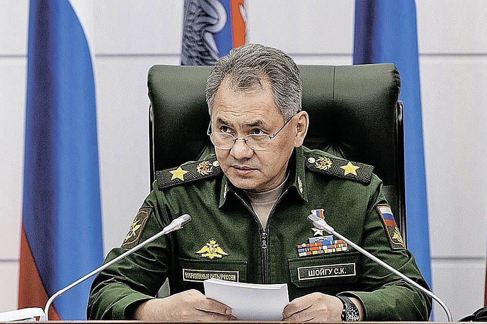 Министр обороны РФ Сергей Шойгу. Фото: пресс-служба Минобороны РФ