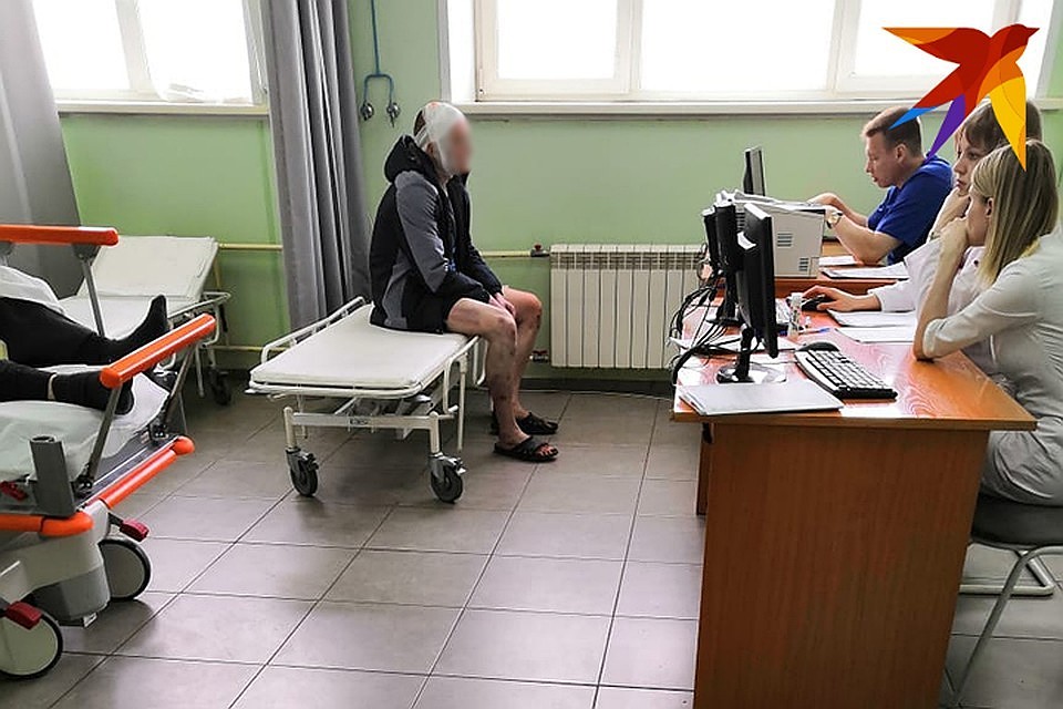 Устроивший драку в Красноярской краевой больнице признался, что сам избил свою подругу по полусмерти