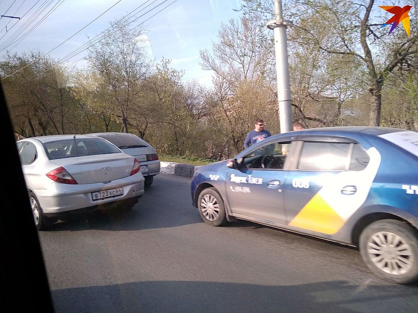 ДТП на мосту в сторону «Стрелки»