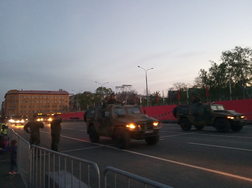 В Самаре прошла репетиция Парада Победы