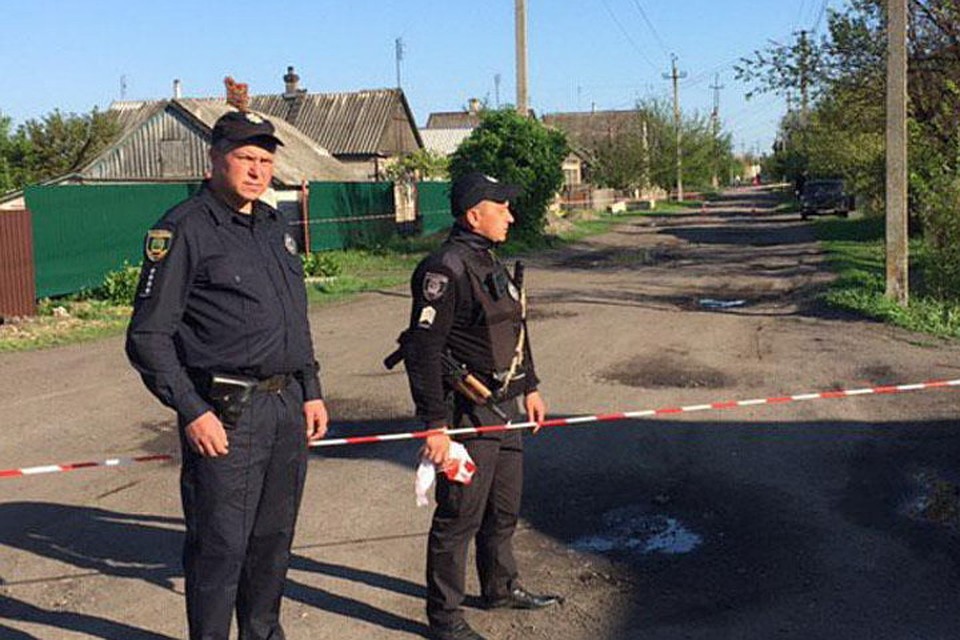 Полиция оцепила место происшествия. Фото: police.dn.ua