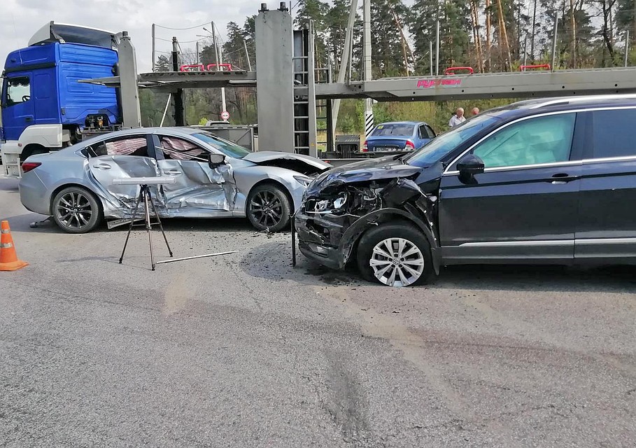 Авария произошла на 7-м километре автодороги «Тамбов-Пенза»