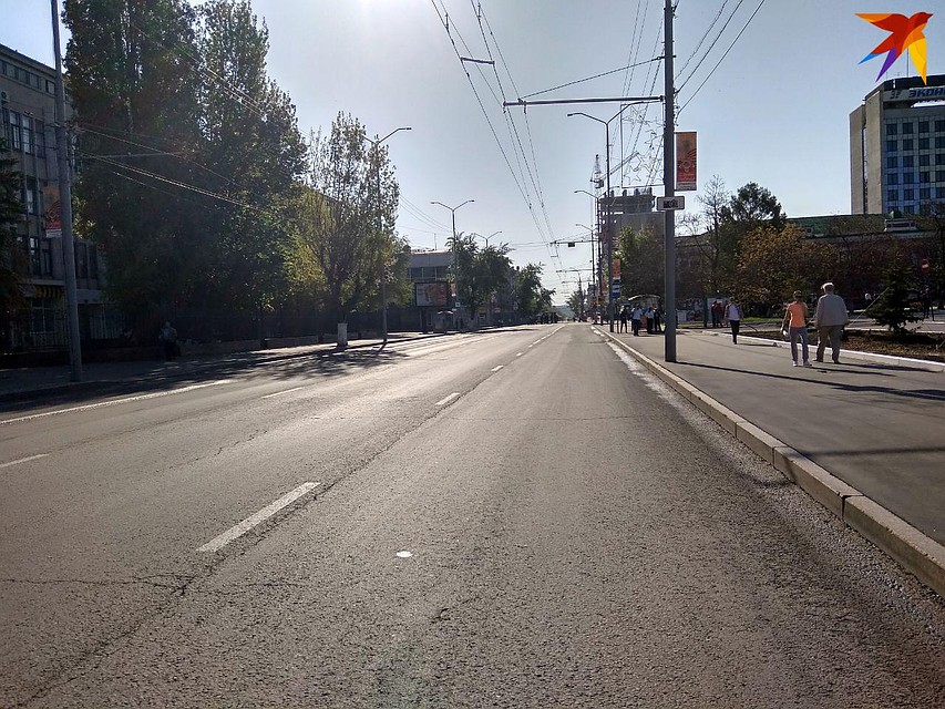 Московская опустела