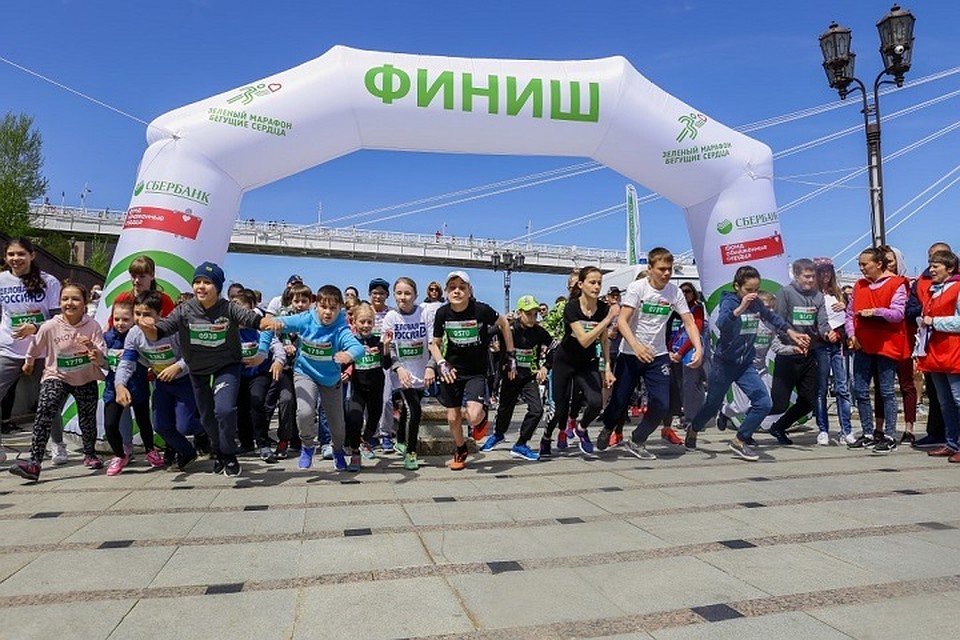 В День защиты детей тюменцев приглашают на «Зеленый Марафон»