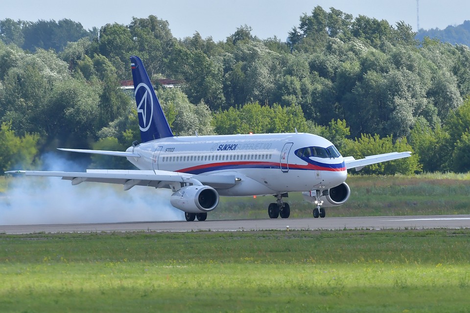 Sukhoi Superjet 100 не вылетел из Сыктывкара в московский аэропорт "Шереметьево"