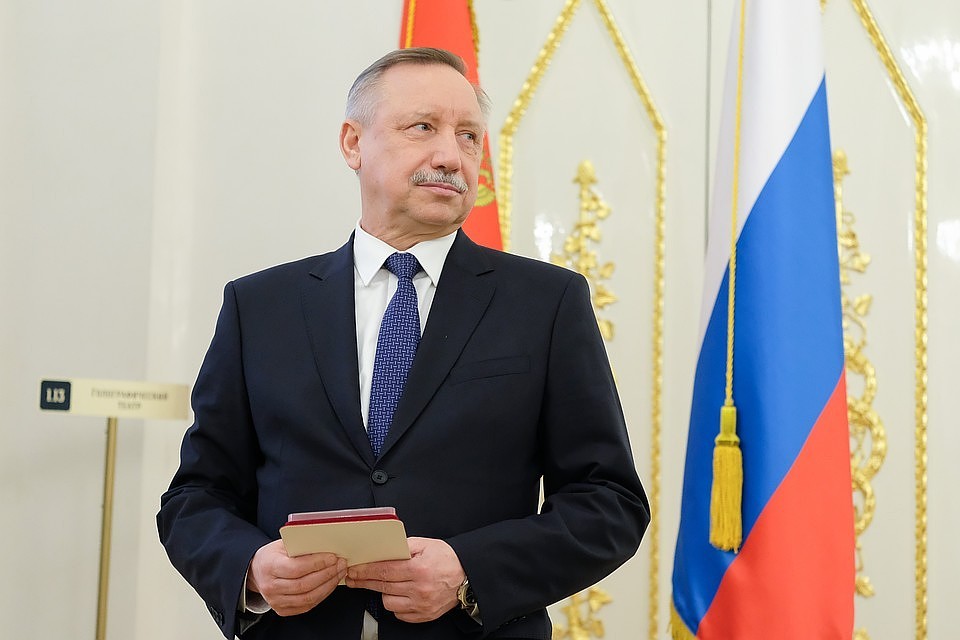 Врио губернатора Петербурга Александр Беглов