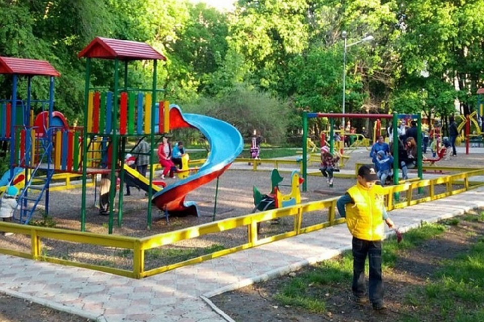 В ближайшее время в городе появиятся новые игровые плоащдки для деток