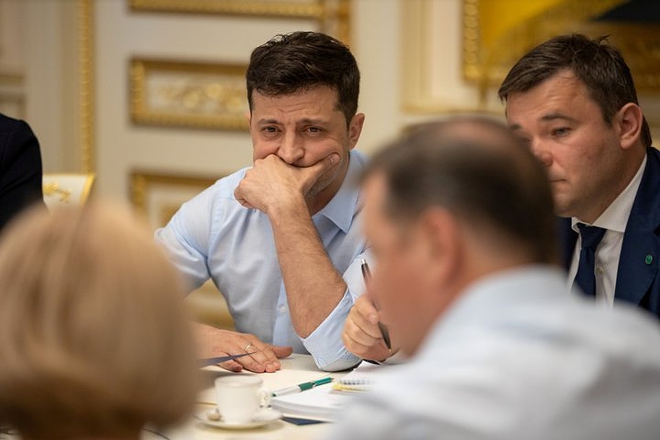 Новый президент Украины Владимир Зеленский