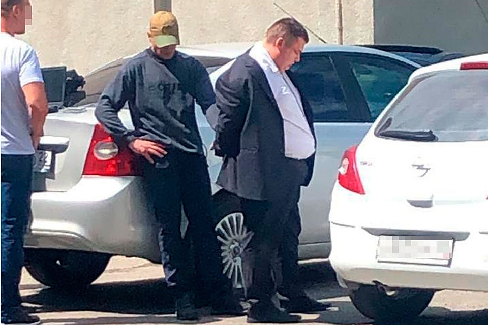 Задержание Абрамова.