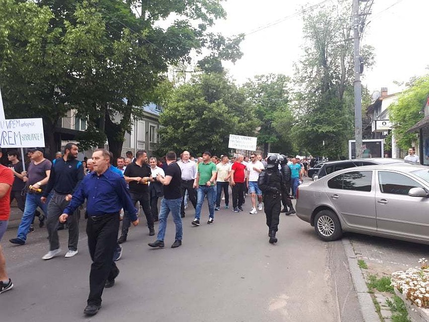 В Кишиневе неспокойно.