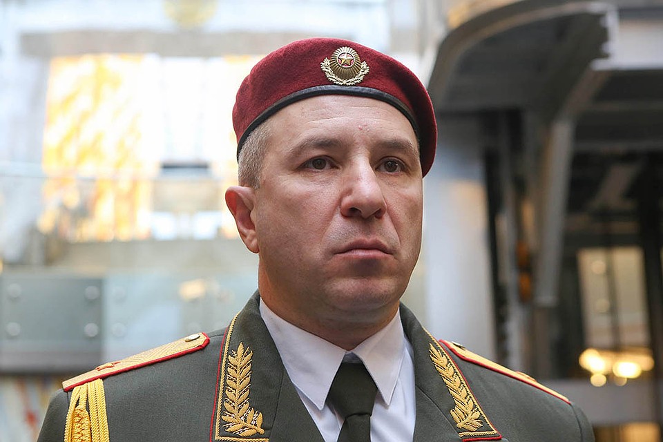 До настоящего времени Юрий Караев работал в должности заместителя министра внутренних дел - командующего внутренними войсками. Фото: БелТА