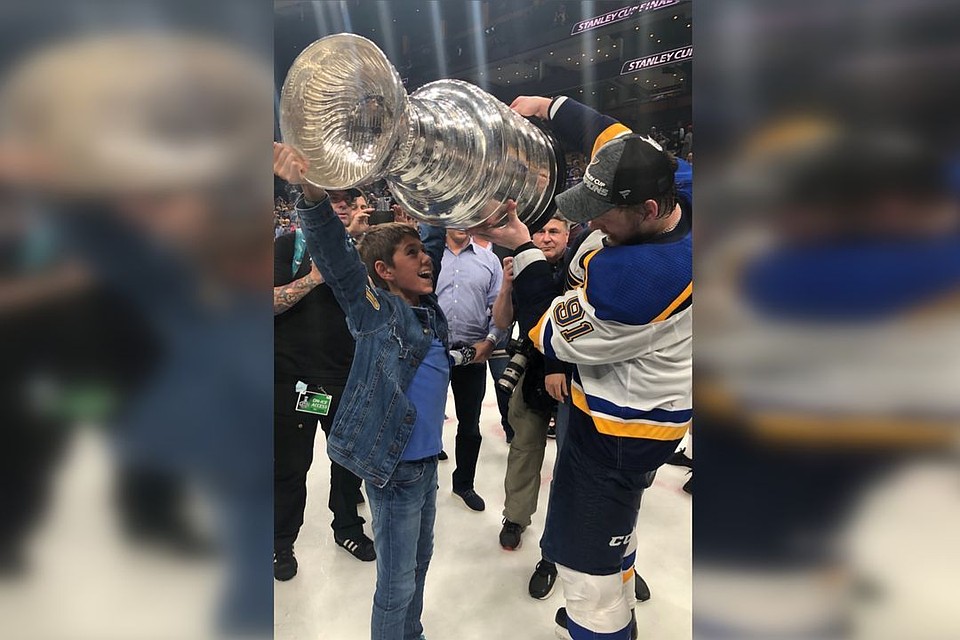 Владимир Тарасенко вместе с Марком, сыном Яны от первого брака. Фото: www.instagram.com/tarasenko.yana/
