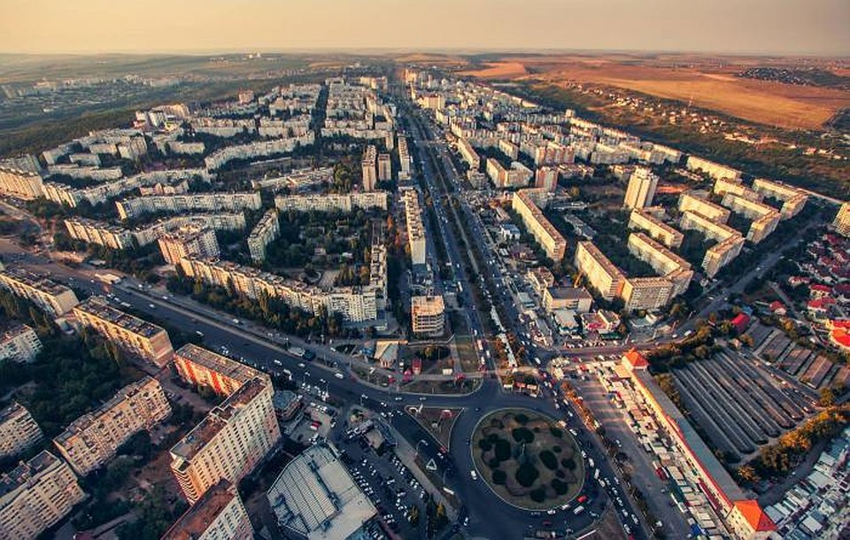 Чеканские узоры с высоты птичьего полета. Фото wikimapia.org