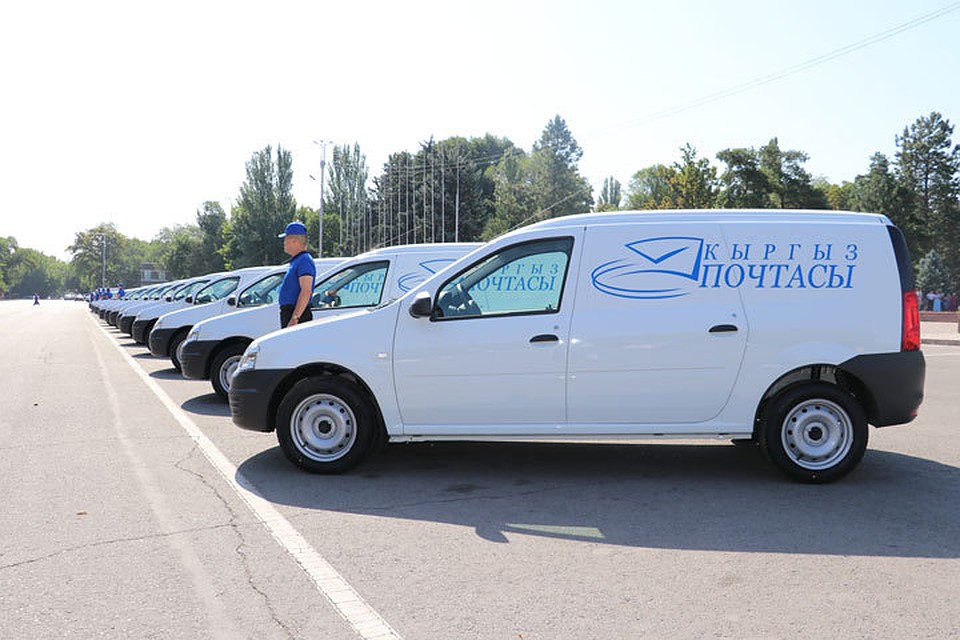 Автопарк «Кыргыз почтасы» пополнился 18 новенькими автомобилями.