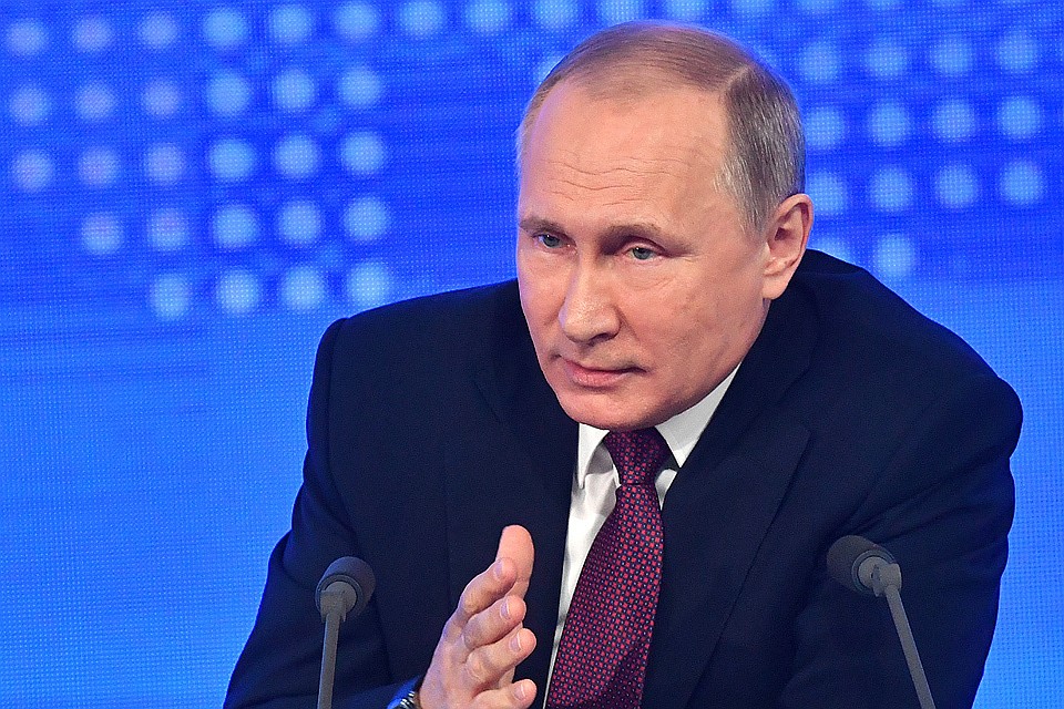 Президент России Владимир Путин