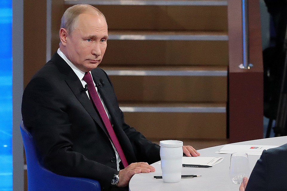 Президент РФ Владимир Путин. Фото: Михаил Клементьев/ТАСС
