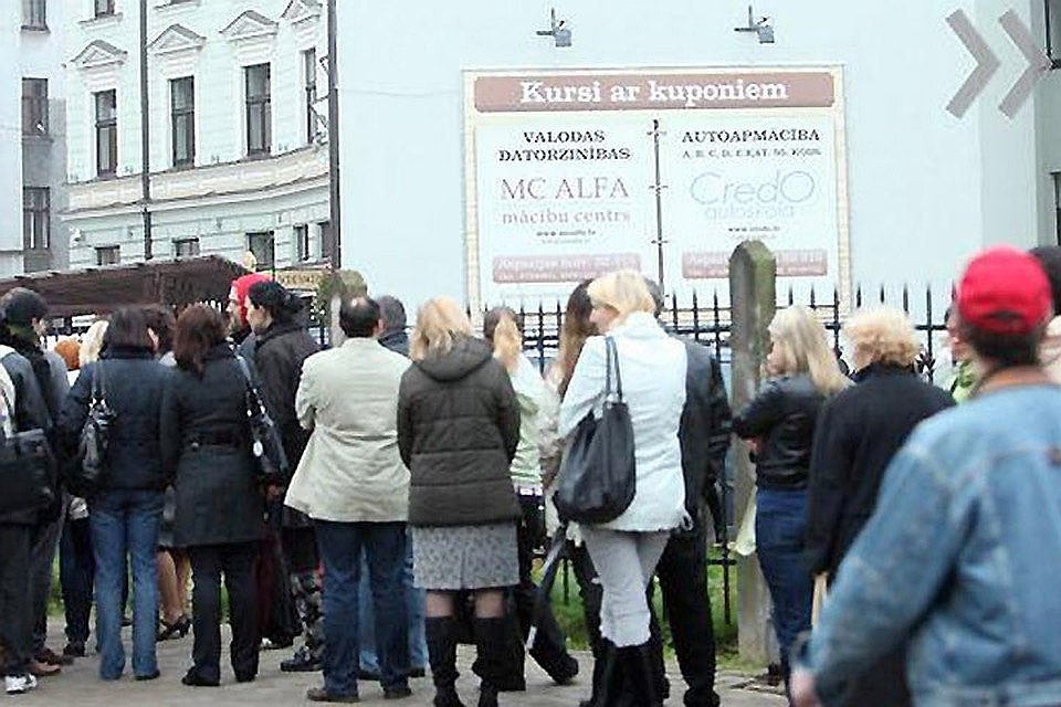 В мае текущего года безработица в Латвии составила 6,4%. Фото: с сайта Telegraf.lv