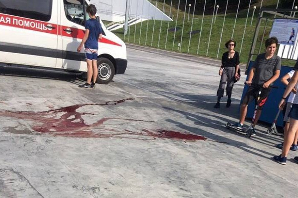 16-летний парень разбился в Витебске, когда катался на велосипеде в скейт-парке. Фото: Вконтакте, "Это Витебск, детка!".