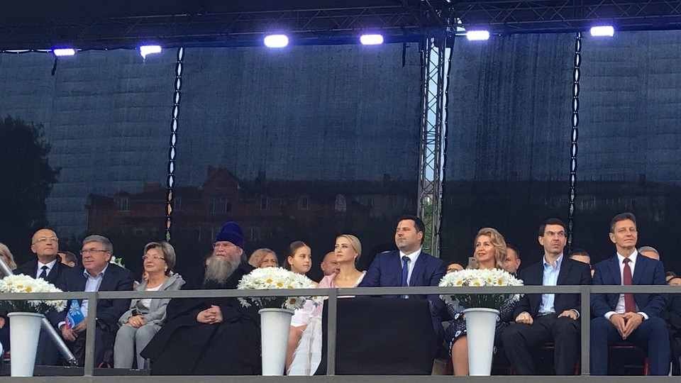 Светлана Медведева на празднике в Муроме