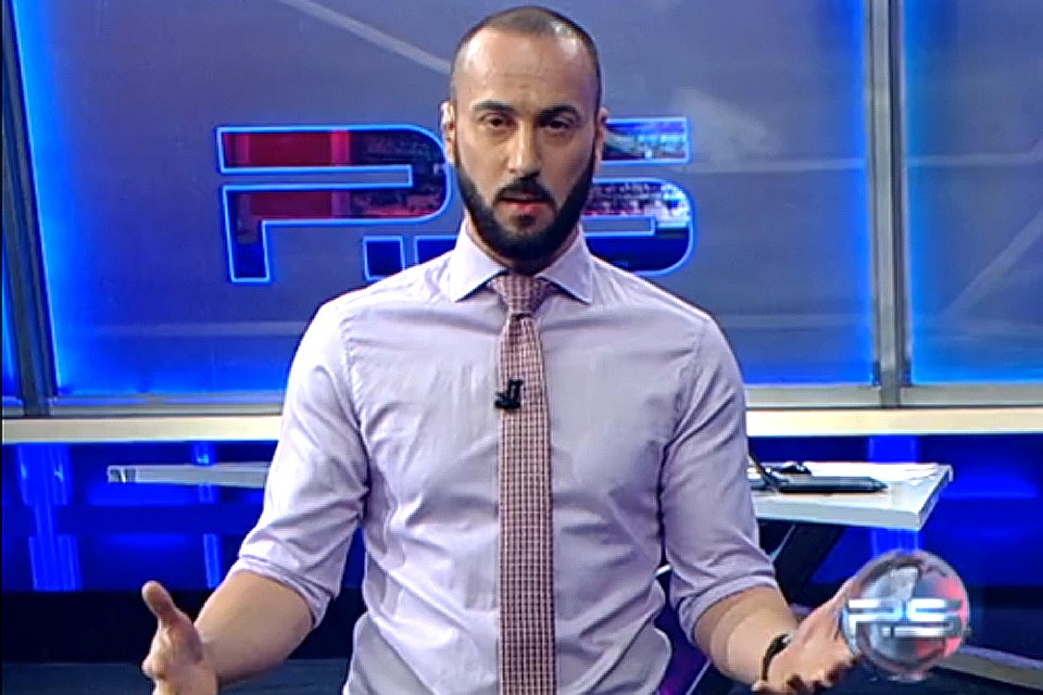 Грузинский телеведущий Георгий Габуния.