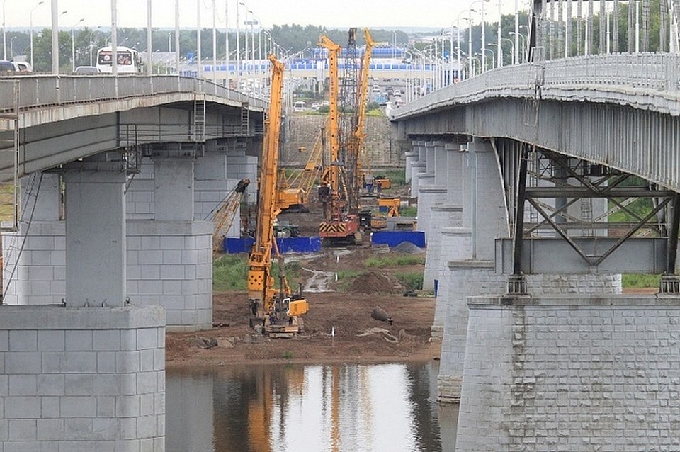 В Уфе начали строить мост через реку Белую