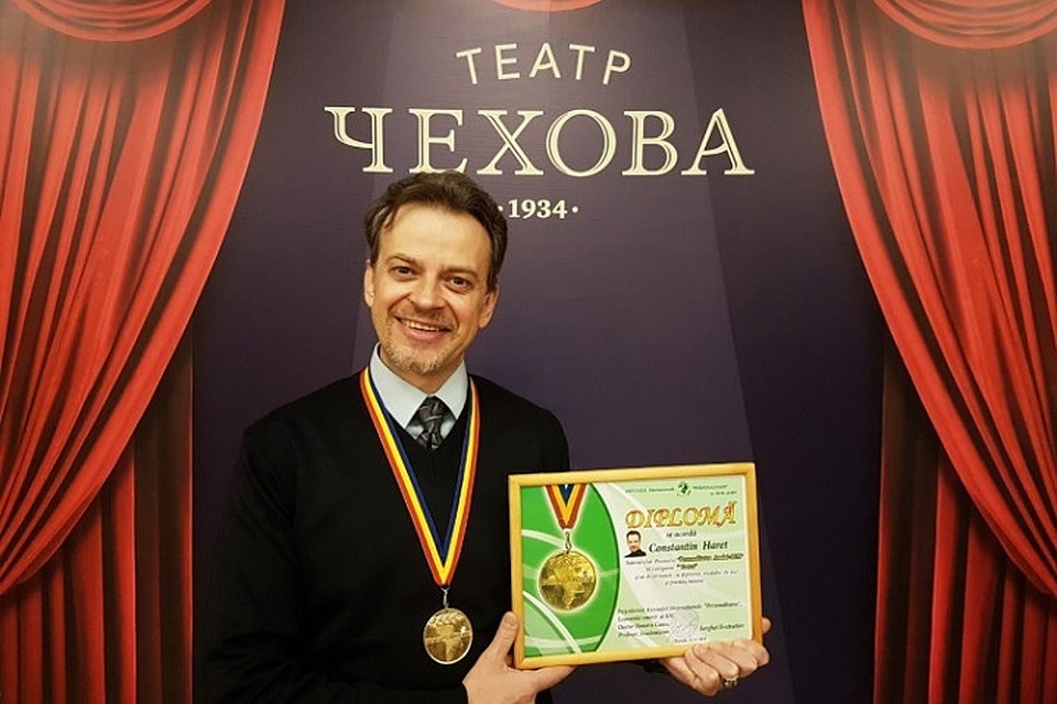 Директор театра им. А.П. Чехова Константин Харет. Фото: noi.md