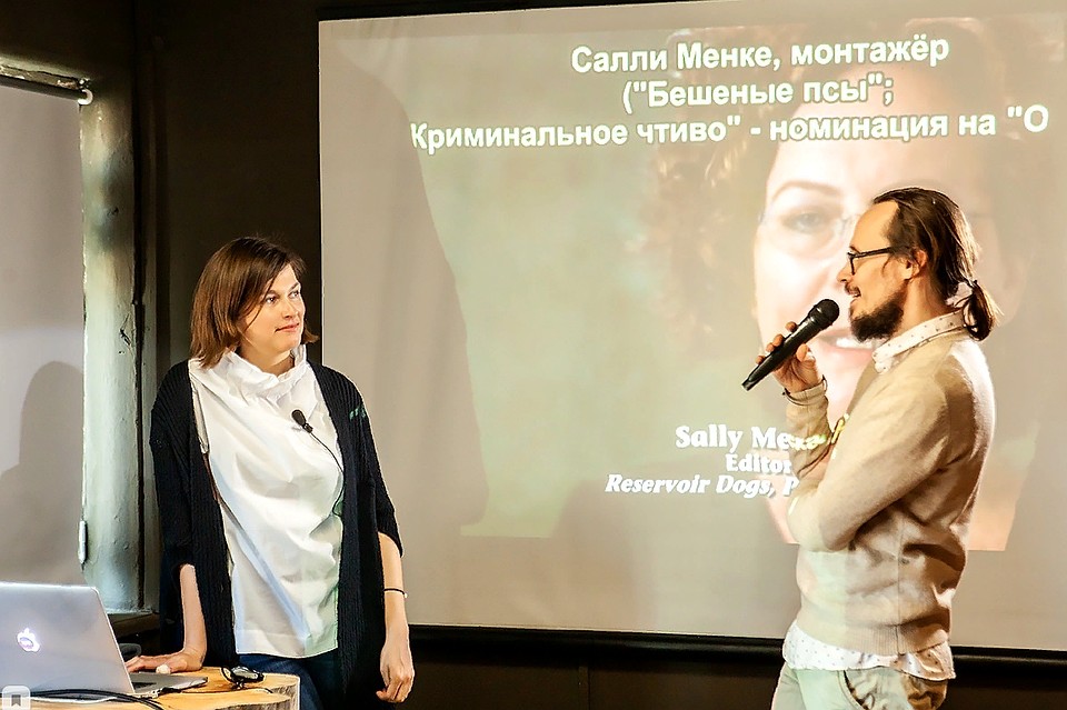 Важная часть проекта - общение с профессионалами кино.