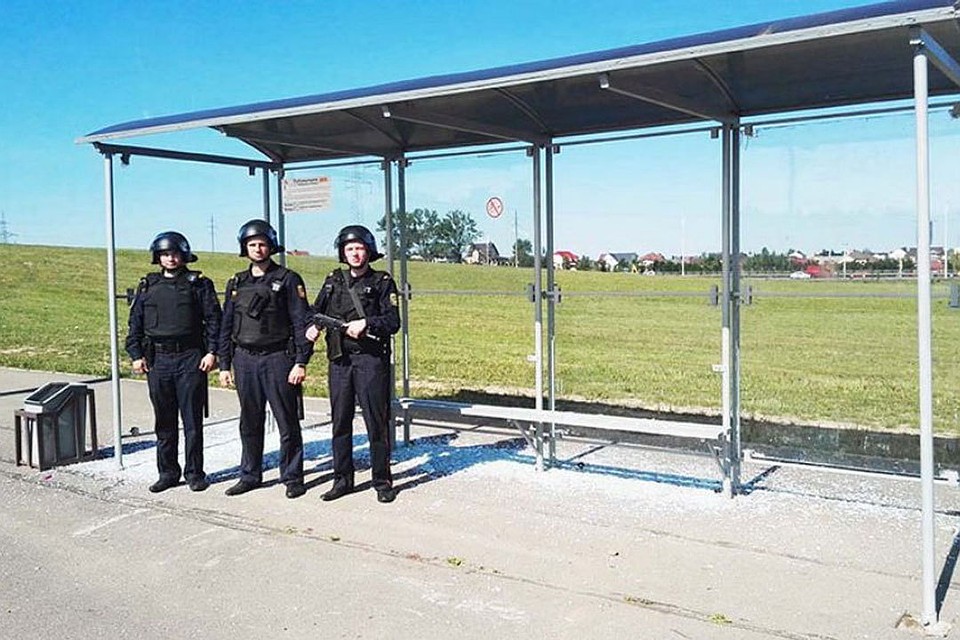В Минске задержаны хулиганы, нападавшие на остановки общественного транспорта. Фото: mvd.gov.by