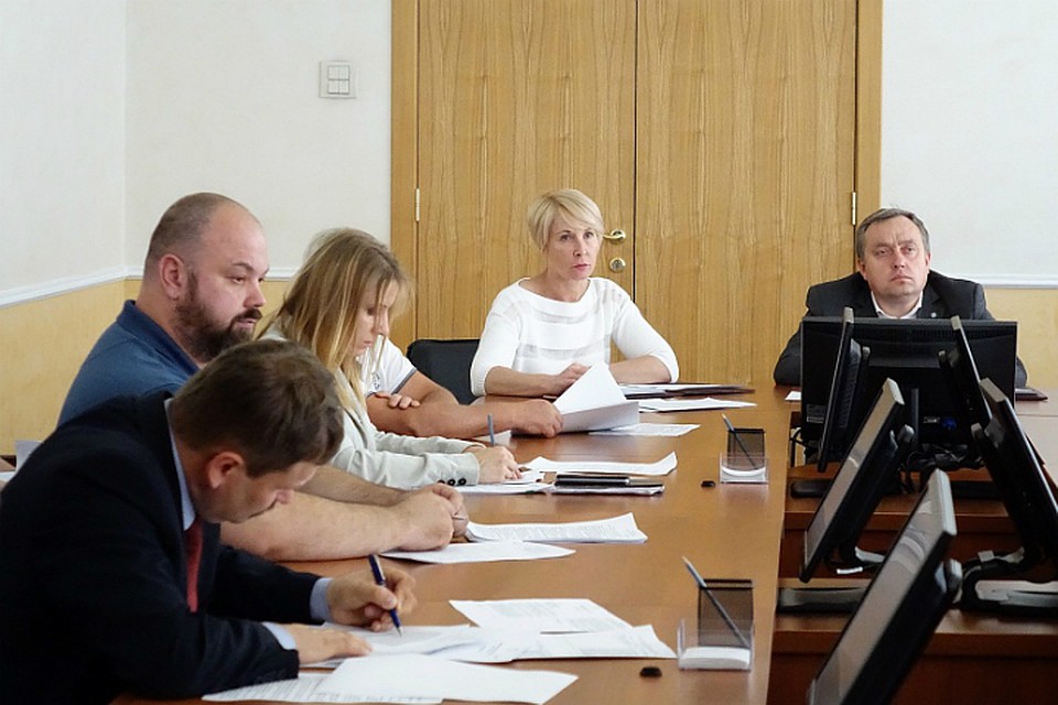 Члены комиссии выслушали доклад о социальной направленности бюджета. Фото: Кировская городская Дума