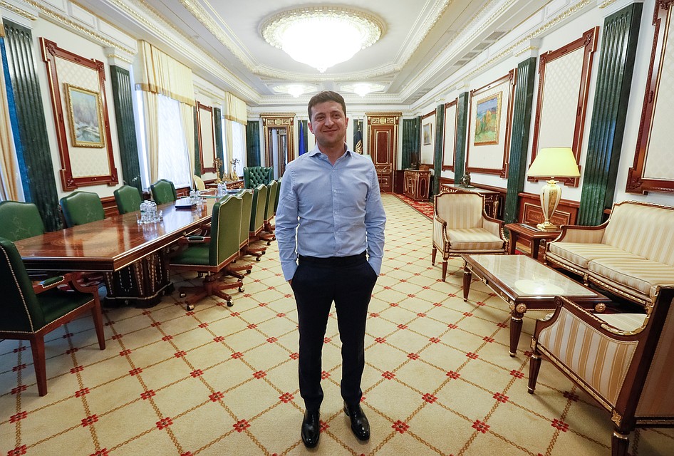 Украинский президент Владимир Зеленский