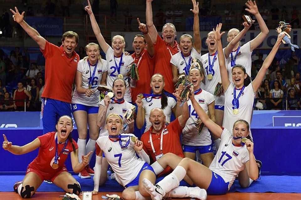 Студентки ТГУ выиграли соревнования в составе женской волейбольной сборной России