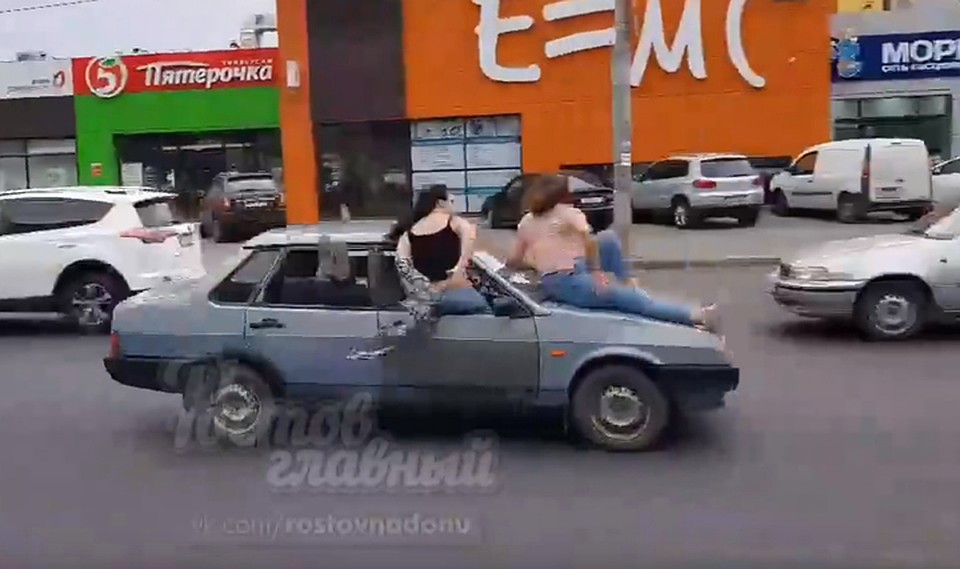 Стоп-кадр из видео группы ВК "Ростов-Главный".