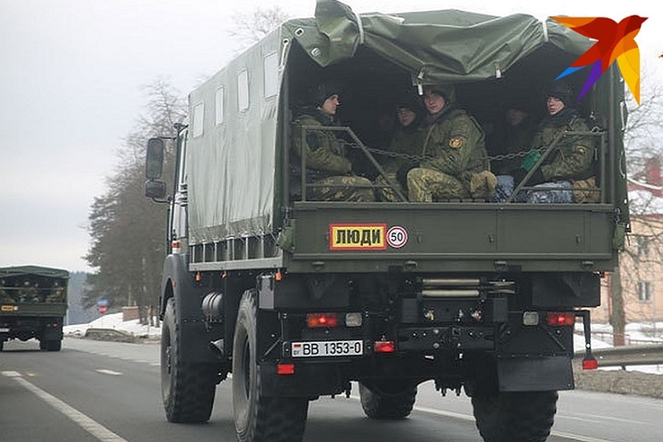 Военные автоколонны пройдут по Минской, Могилевской, Брестской и Гродненской областям.