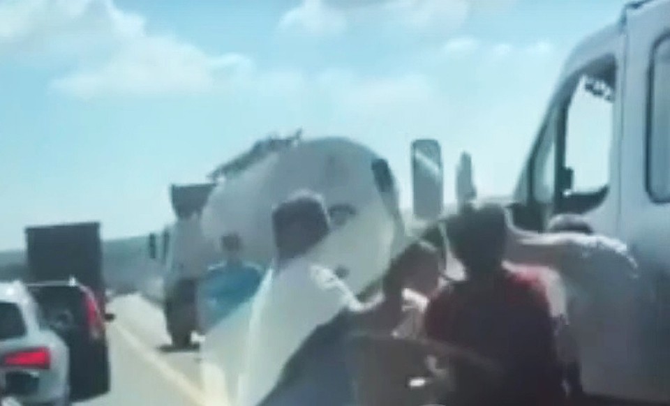 Стоп-кадр из видео группы ВК "Ростов Главный".