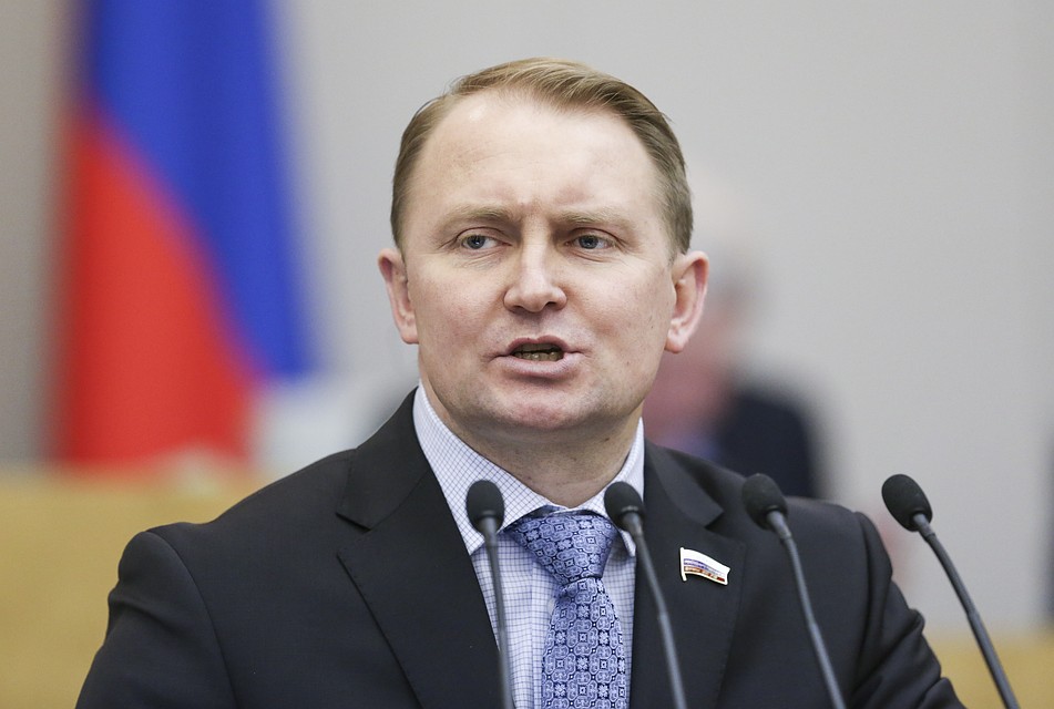 Первый заместитель председателя комитета Госдумы РФ по обороне Александр Шерин. Фото: Марат Абулхатин/фотослужба Госдумы РФ/ТАСС
