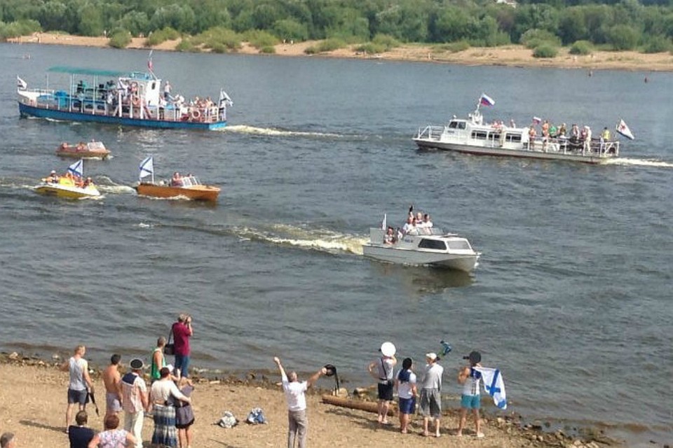 В честь дня ВМФ по Вятке пройдут маломерные суда. Фото: admkirov.ru
