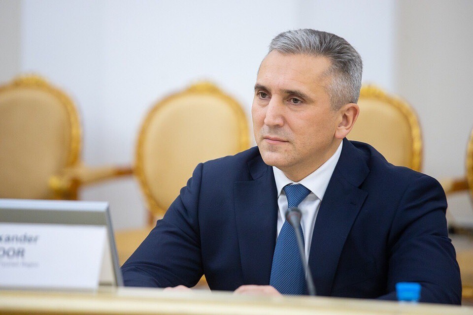 Губернатор Тюменской области поручил остановить строительство развязки в районе Комарово. Фото - "ВКонтакте".