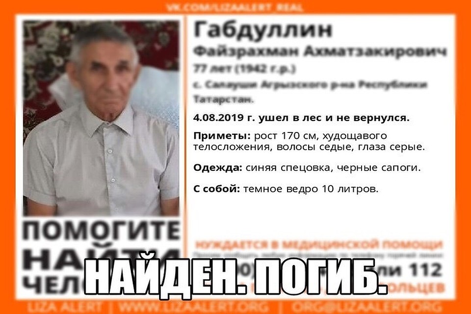 Фото: ПСО "Лиза Алерт"