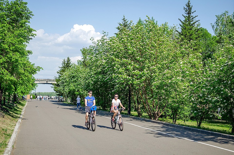 В Красноярск вернулась 30-градусная жара, но к выходным похолодает