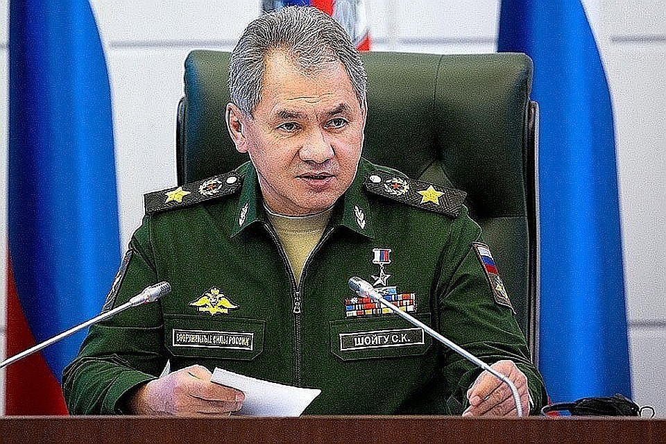 Министр обороны РФ Сергей Шойгу. Фото: Министерство обороны РФ
