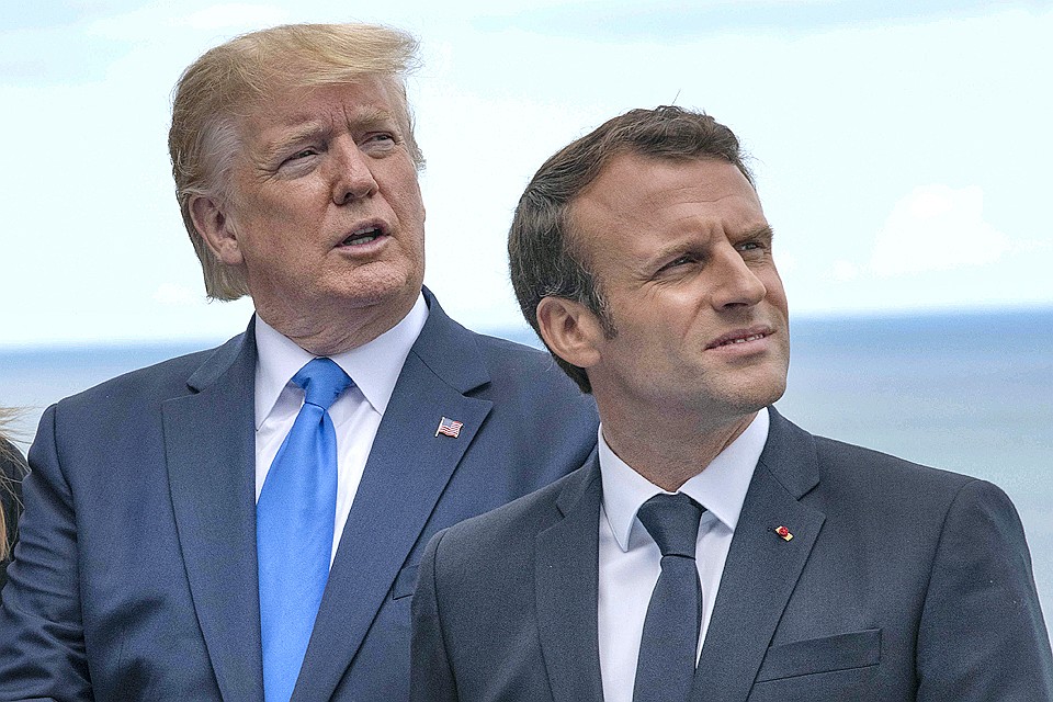 Судя по всему, взгляды Трампа и Макрона на возвращение России в Большую восьмерку совпадают.