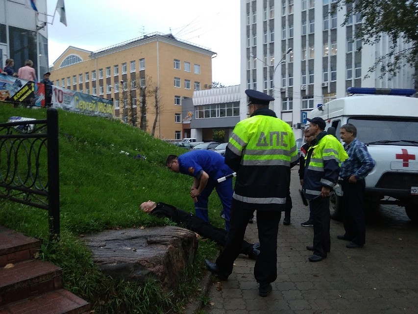 Сыктывкарец был в сознании
