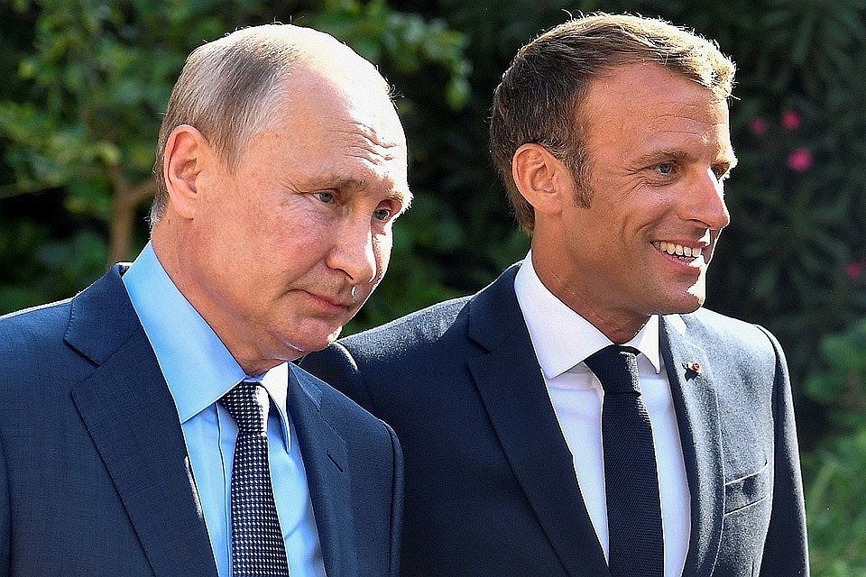 В Кремле подтвердили, что Макрон и Путин обсуждали обмен удерживаемых в России и на Украине
